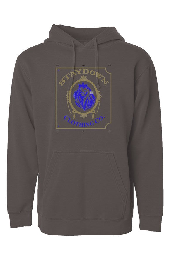 PIGMENT DYED ZAG LOGO HOODIE