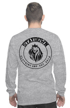 MENS LION LONG SLEEVE T-SHIRT