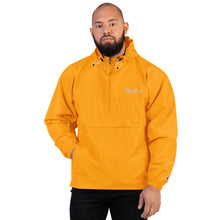 EMBROIDERED CURSIVE PACKABLE MENS JACKET