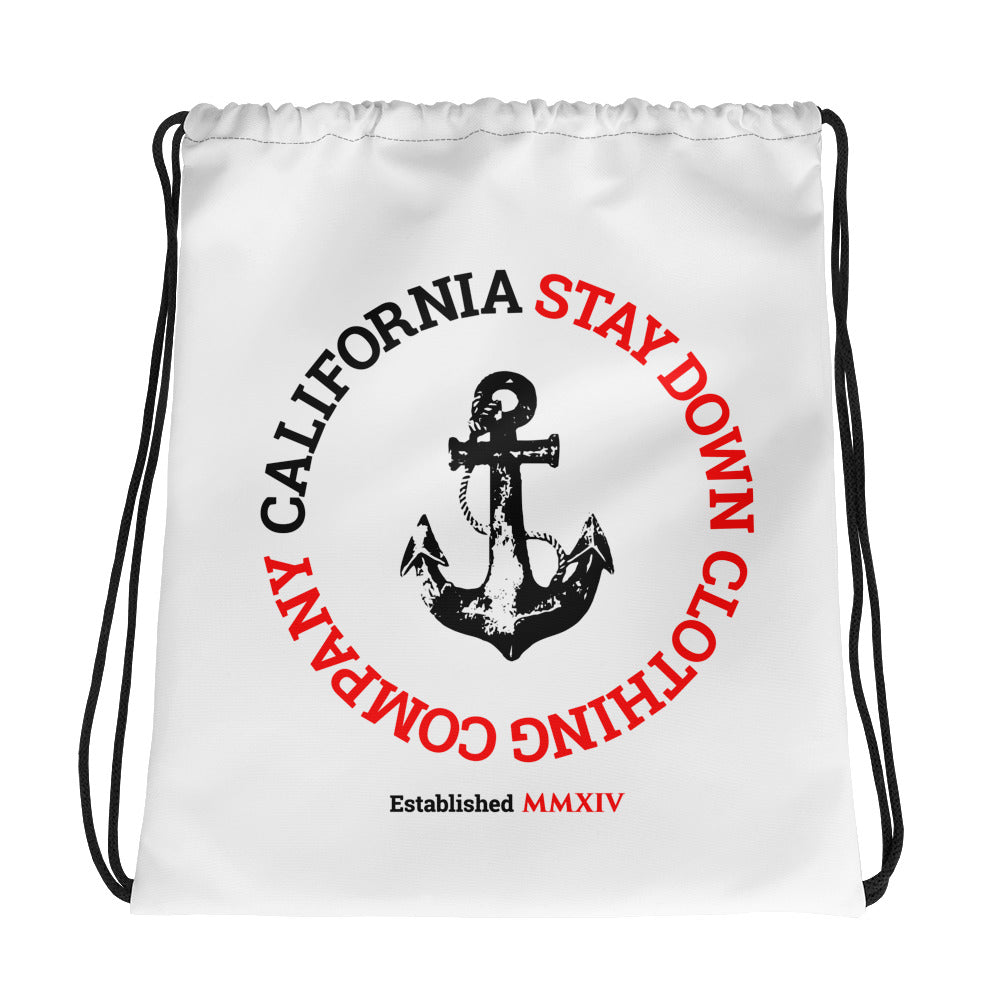 ANCHOR DRAWSTRING BAG