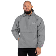 EMBROIDERED CURSIVE PACKABLE MENS JACKET