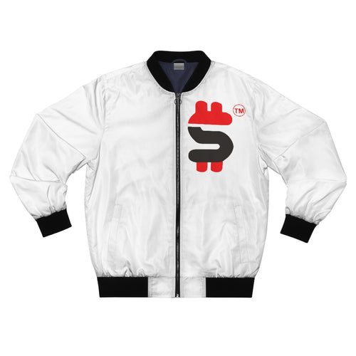 MEN'S DOLLA SIGN AOP BOMBER JACKET