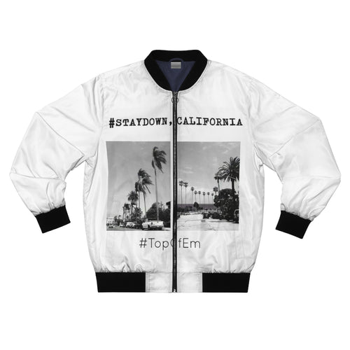 MEN'S LA JOLLA AOP BOMBER JACKET