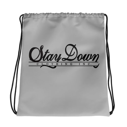 CURSIVE DRAWSTRING BAG