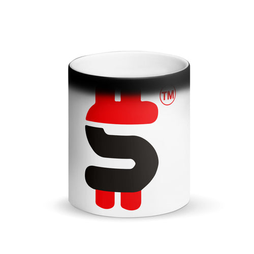 MATTE BLACK DOLLAR SIGN MAGIC MUG