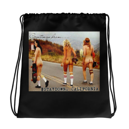 SKATEBOARD DRAWSTRING BAG