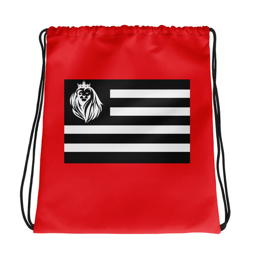 FLAG DRAWSTRING BAG