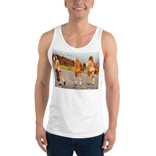 SKATEBOARD UNISEX TANK TOP