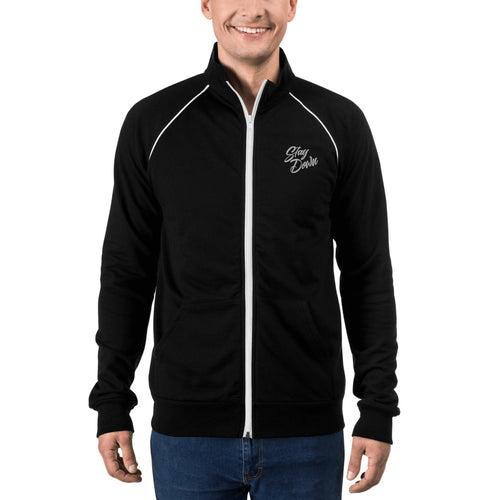 PIPED FLEECE MENS JACKET